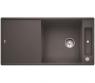 Outlet - Blanco Axia III XL 6 S k�kkenvask m/sk�rebr�t - Klippegr�