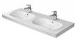 Duravit D-Code 120 dobbelh�ndvask t/v�g eller m�bel