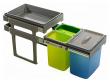 Intra Juvel Tank 40-3 affaldsbeholder m/3 spande og udtr�ksbakke