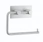 Beslagsboden selvkl�bende toiletpapirholder - Firkantet - Rustfrit st�l