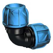 iJOINT 25 mm vinkel 90&deg;, PP, PN16