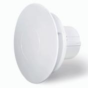 Nob� ventilator NHTR m/ timer og fugtstyring - Hvid