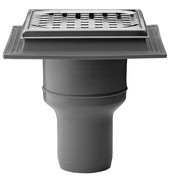 Purus Afl�bssk�l til beton - �75 mm