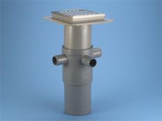 Wavin gulvafl�bssk�l 110 med 40mm side indl�b