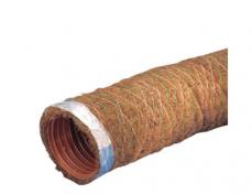 Wavin dr�nr�r 92/80mm med kokos - rulle a' 50 mtr.