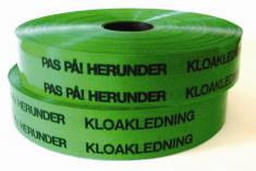 Markeringsb�nd gr�n 50mm bred - 500 meter