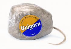 Pakgarn af heglet h�r 100 gr. n�gle