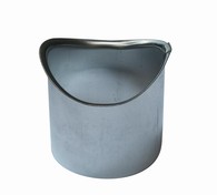 Rheinzink tudstykke 87mm til nedl&oslash;b t/11 tagrende"