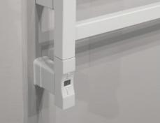 Kriss Nuvo 2 600W firkantet elpatron med boost & sparefunktion - Hvid