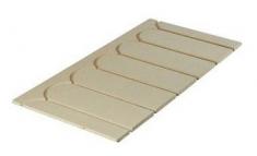 Roth vendeplade til sp&aring;npladesystem. M&aring;l 1200 x 600 x 22 mm