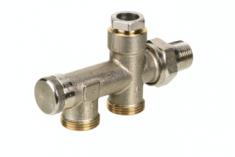 Danfoss Fordelerhus til RA-K ventil med afsp�rring