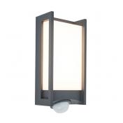 Lutec Architectural Qubo udend�rslampe til v�g m/PIR-sensor