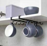 Wenko dobbelt kopholder til k�kkenoverskab - Sort