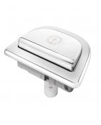 Gustavsberg h�j enkelt trykknap, krom - Til Nautic toilet fra 2017 og frem