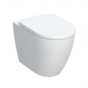 Geberit iCon back-to-wall gulvstående toilet inkl. sæde - Mat hvid