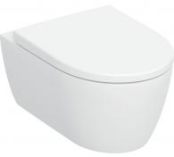 Geberit iCon v�gh�ngt toilet m/TurboFlush og toilets�de - Hvid mat