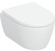 Geberit iCon kompakt v�gh�ngt toilet m/TurboFlush og toilets�de - Hvid mat