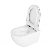Lavabo Comoda rimless væghængt toilet inkl. EasyClean og sæde m/soft-close - Hvid