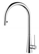 Cass�e Newform Conico k�kkenarmatur m/udtr�k - Krom