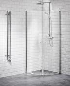 Alterna Vetro buet brused�r m/Easy Clean - 90 x 200 cm