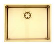Lavabo Kubus 500 Soft køkkenvask - Messing PVD