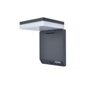 Lutec Moze Solar udendørslampe m/solceller - Sort