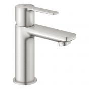 Grohe Lineare New h�ndvaskarmatur m/push open bundventil - Steel