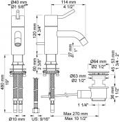 Vola h�ndvaskbatteri HV3M