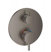 Grohe Atrio brusetermostat t/indbygning - B�rstet Hard Graphite