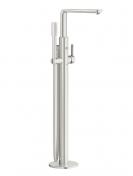 Grohe Lineare fritst�ende badekararmatur - Supersteel