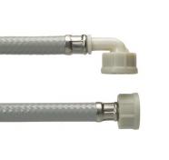 250cm Slange t/vaskemaskine plast 3/4