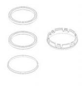 Damixa Rep.s�t x-ringe m. slidringe