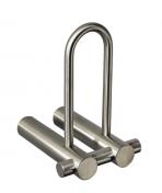 Cool Line reservepapirholder - Matb�rstet st�l