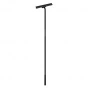 Damixa Zen lang bruseskraber m/holder - Mat sort