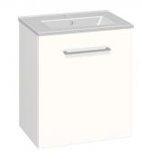 Dansani Dina m�belpakke 51 m/vask - Hvid h�jglans