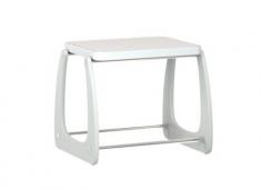 Dansani Calidris Bænk 48cm - Hvid mat