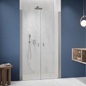 Strømberg Noma 30 dobbelt svingdør 700mm - Steel