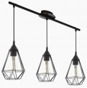 Eglo Tarbes pendler p� skinne - Sort