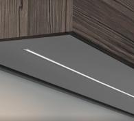 Dansani Lys indvendig vandret og underlight �bent skab B40 cm