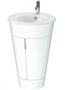 Duravit Starck gulvst�ende vaskeskab - Hvid h�jglans