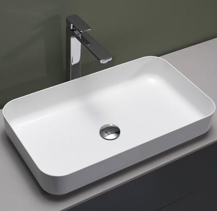 Hafa Edge Smooth 60 fritst&aring;ende bowlevask - Uden overl&oslash;b