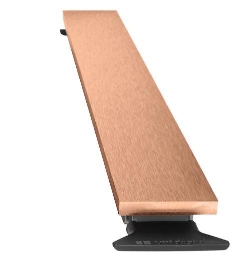 Unidrain Highline panel - B&oslash;rstet kobber - 900 mm