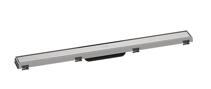 Hansgrohe RainDrain Match Kappes&aelig;t - 80 cm - B&oslash;rstet rustfrit st&aring;l