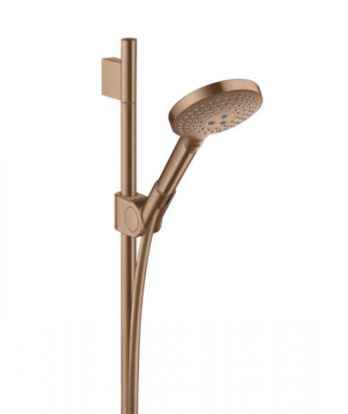 Hansgrohe Axor Uno bruses&aelig;t 90 cm m/ 3 jet h&aring;ndbruser - B&oslash;rstet r&oslash;dguld