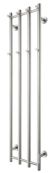 TVS Eldo 4 håndklædetørrer m/timer - 34,5x140 cm - Poleret rustfri stål TVS Eldo 4 håndklædetørrer m/timer - 34,5x140 cm - Poleret rustfri stål