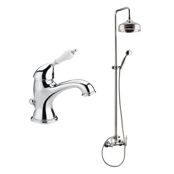 Cassøe Classic komplet pakke til badeværelset - Krom Cassøe Classic komplet pakke til badeværelset - Krom