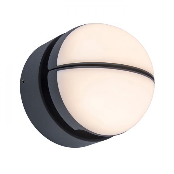 Lutec Architectural Eklips udend&oslash;rs v&aelig;glampe