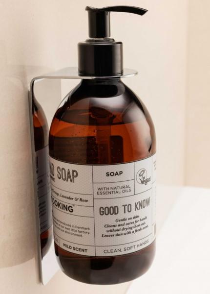 Lavabo Luna holder til s&aelig;bedispenser - Krom