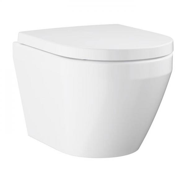 Grohe Euro 2.0 kompakt v&aelig;gh&aelig;ngt toilet inkl. HyperClean og s&aelig;de m/Softclose og QuickRelease
