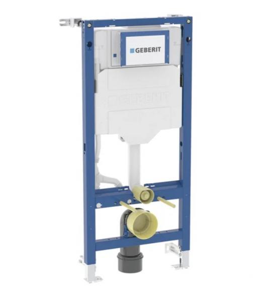 Geberit Duofix element t/v&aelig;gh&aelig;ngt toilet m/Sigma indbygningscisterne 112 cm